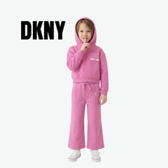 DKNY PINK HOODIE AND JOGGER SET