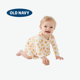 OLD NAVY WHITE PUMPKIN PRINT FROCK