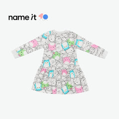 NAME IT SQUISHMALLOWS ALL-OVER PRINT DRESS