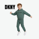 DKNY SAGE GREEN HOODIE AND JOGGER SET
