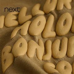 T-SHIRT BROWN "HOLA"
