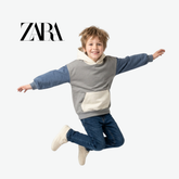 ZARA COLORBLOCK HOODIE