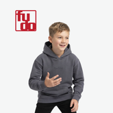 FUDO WASHED GREY BASIC HOODIE