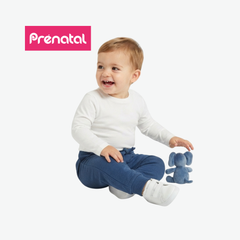 PRÉNATAL BLUE SOLID SWEATPANTS