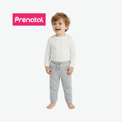 PRÉNATAL GREY MARL LOGO SWEATPANTS