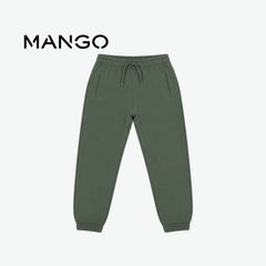 MANGO OLIVE GREEN JOGGERS