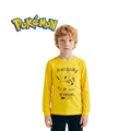 POKEMON PIKACHU YELLOW FULL SLEEVES T-SHIRT