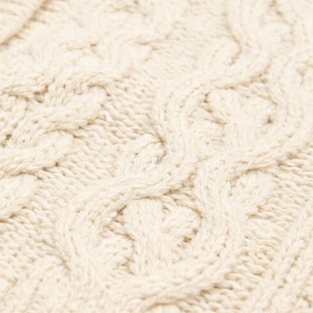 NEXT BUTTER YELLOW CABLE KNIT CARDIGAN