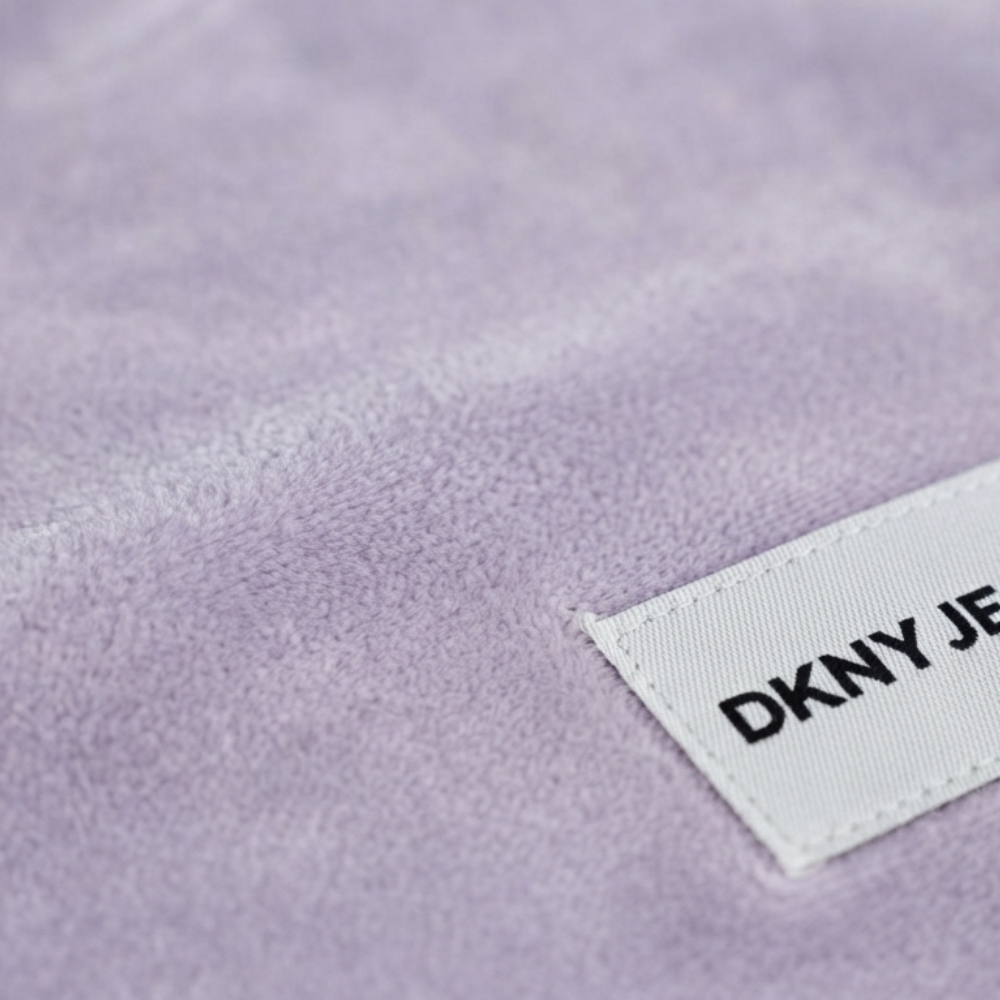 DKNY JEANS LAVENDER VELVET HOODIE & JOGGERS SET