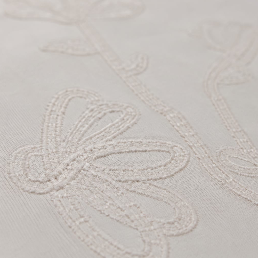 MOTHERCARE TOP BEIGE WITH EMBOSSED FLORAL DETAIL