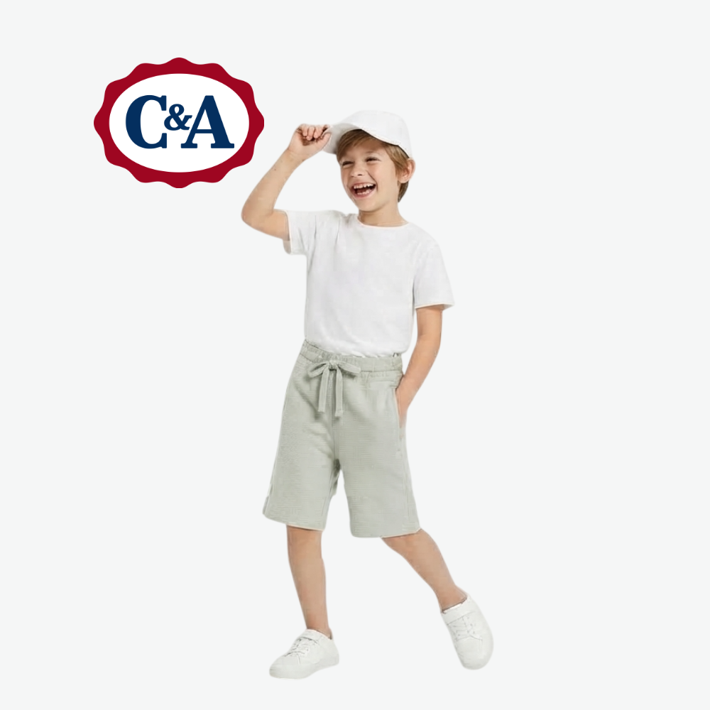 C&A SHORTS SELF-DESIGN LIGHT PISTACHIO
