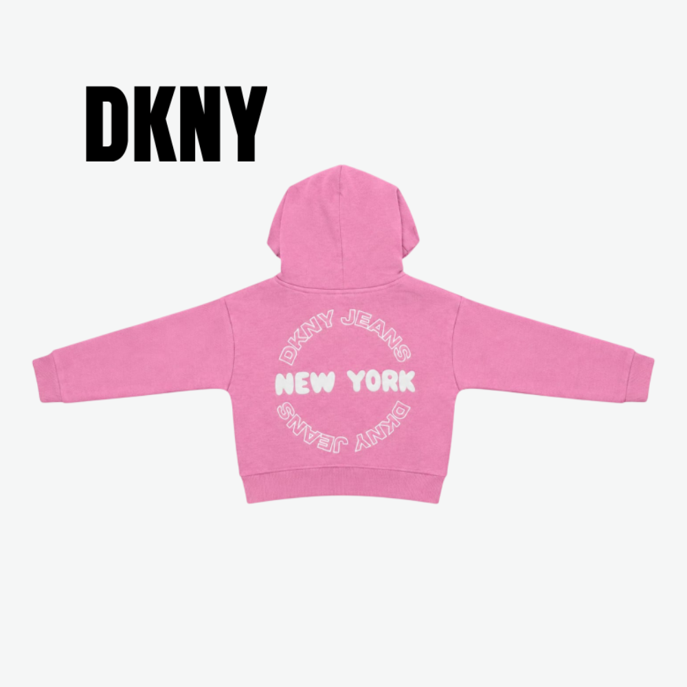 DKNY PINK HOODIE AND JOGGER SET