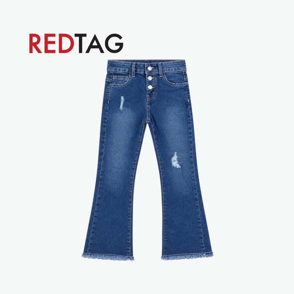 REDTAG DENIM DARK BLUE FRONT BUTTON DETAIL