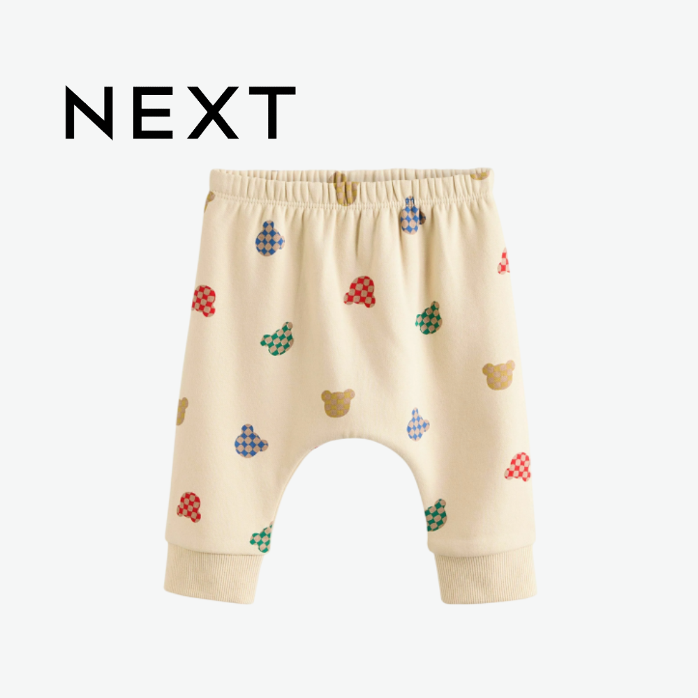 NEXT TEAL & BEIGE TEDDY BEAR 2-PIECE CO-ORD SET