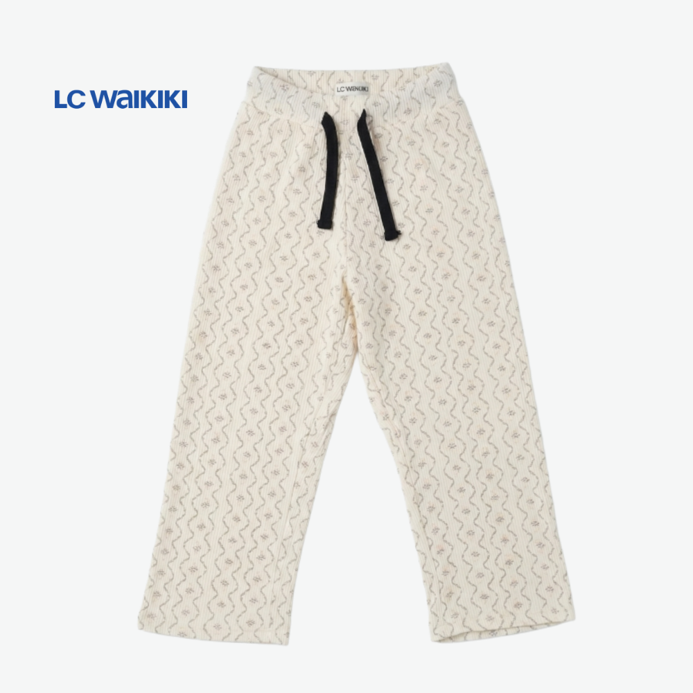L.C. WAIKIKI CO-ORD WHITE BUTTERFLY