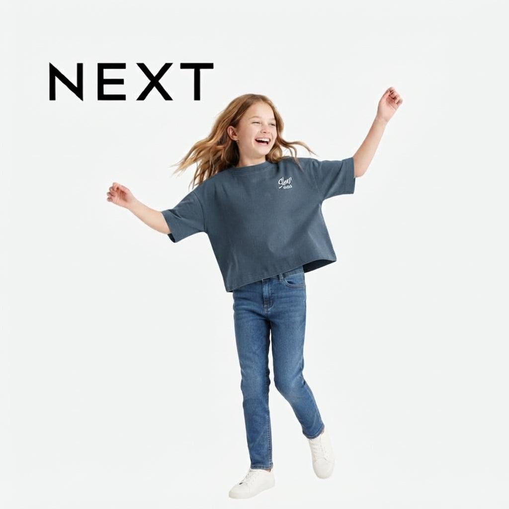 NEXT "SLEEP SQUAD" DOWN-SHOULDER T-SHIRT