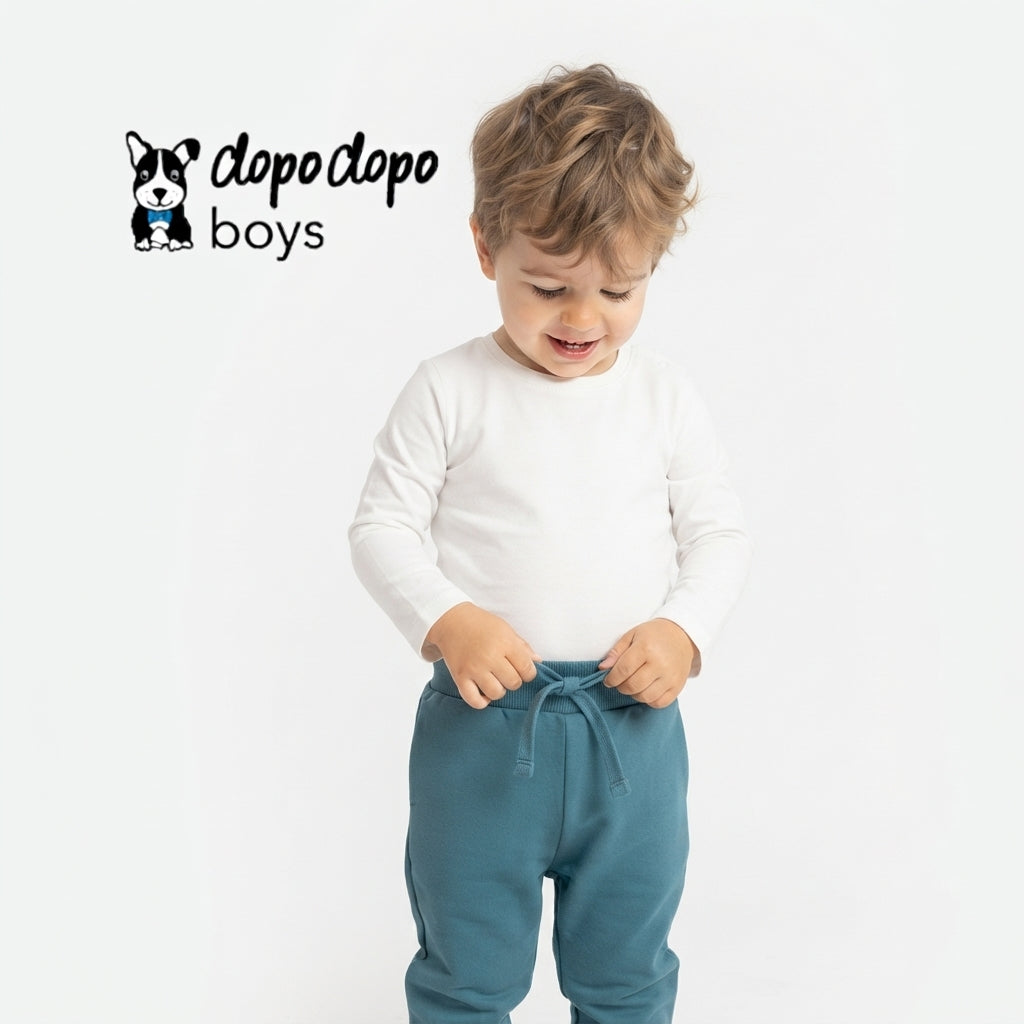 DOPODOPO BOYS FLEECE TROUSERS
