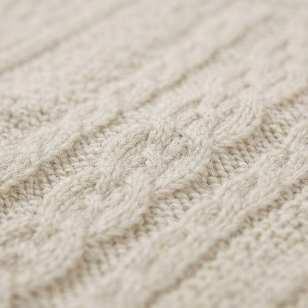 NEXT IVORY CABLE KNIT CARDIGAN