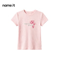NAME IT T-SHIRT PINK 'TIME TO BLOSSOM'