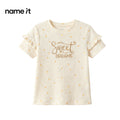 NAME IT T-SHIRT WHITE WITH CHICKS 'SWEET DREAMS'
