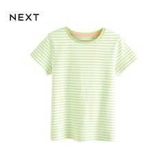 NEXT T-SHIRT GREEN STRIPES