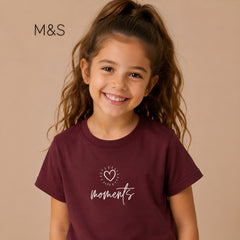 M&S CO-ORD MAROON "MOMENTS"