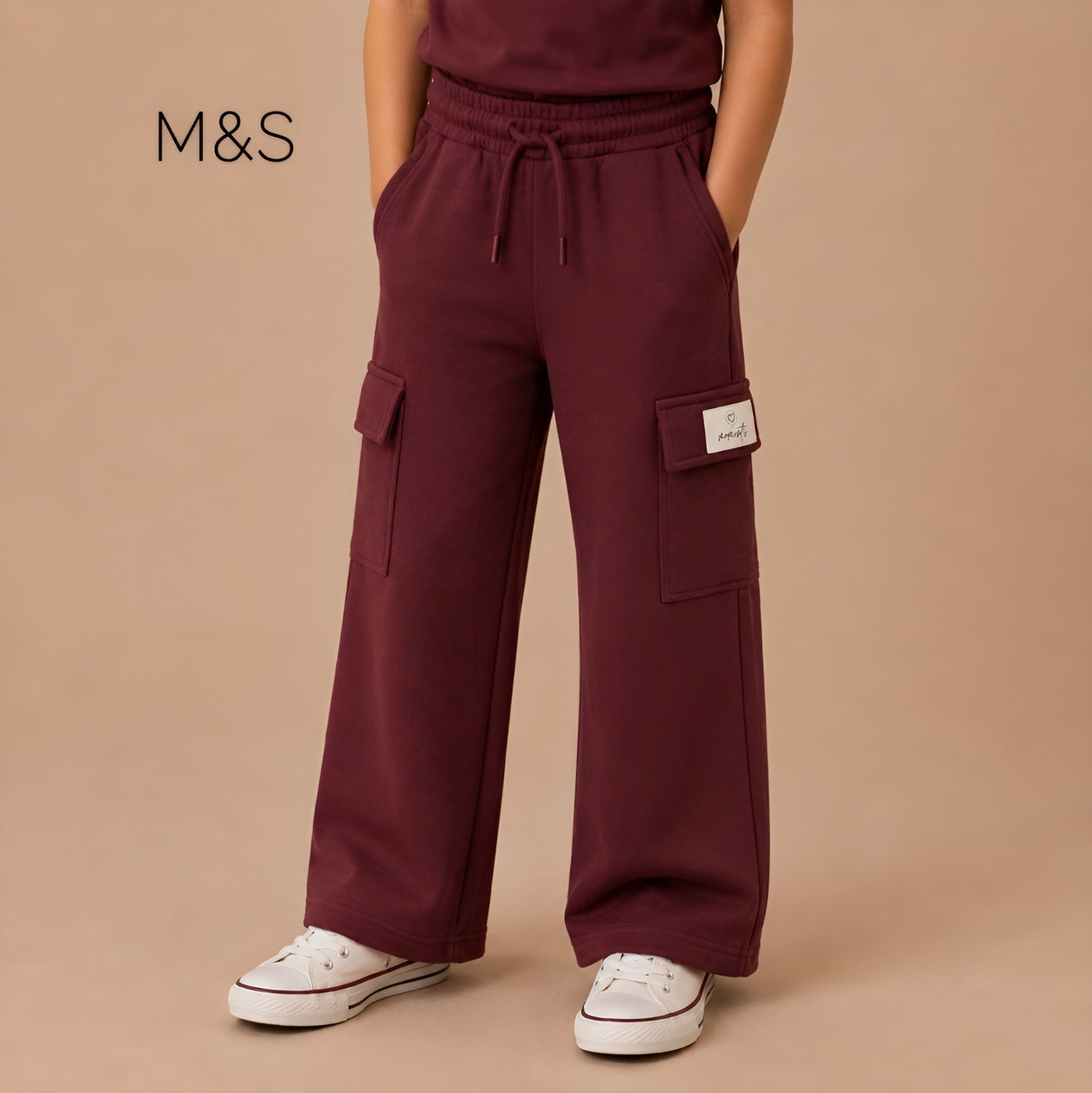 M&S CO-ORD MAROON "MOMENTS"