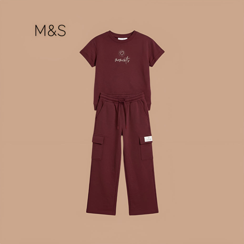 CO-ORD MAROON "MOMENTS"