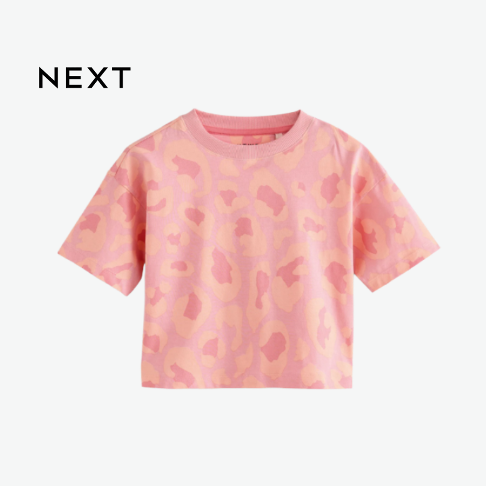 NEXT T-SHIRT SALMON PINK NIGHTWEAR