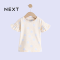 NEXT TOP CREAM WITH POLKA DOTS NIGHTWEAR