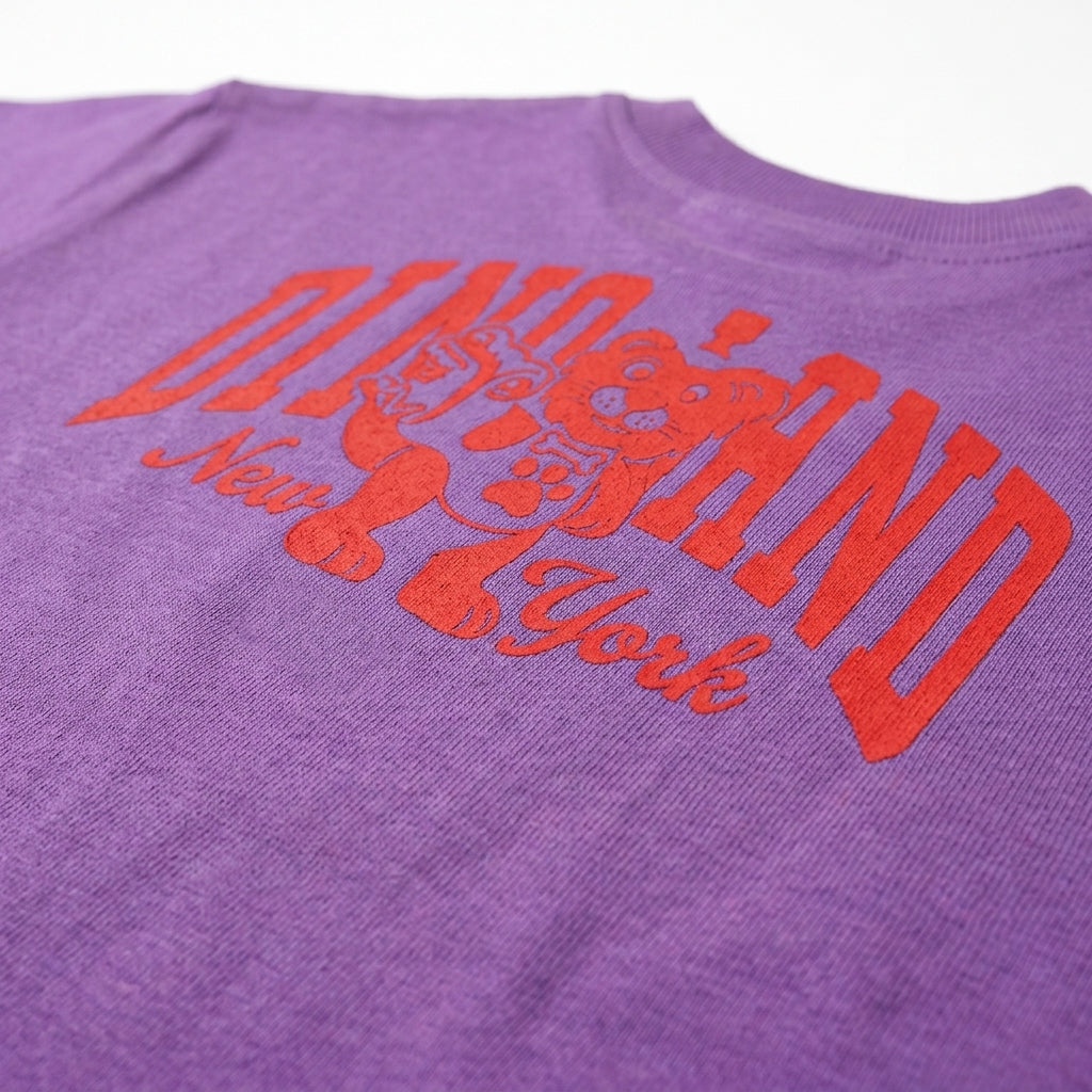 NEXT PURPLE DINO LAND GRAPHIC LONG-SLEEVE TOP