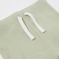 PRIMARK CARES SAGE GREEN RIBBED LEGGINGS