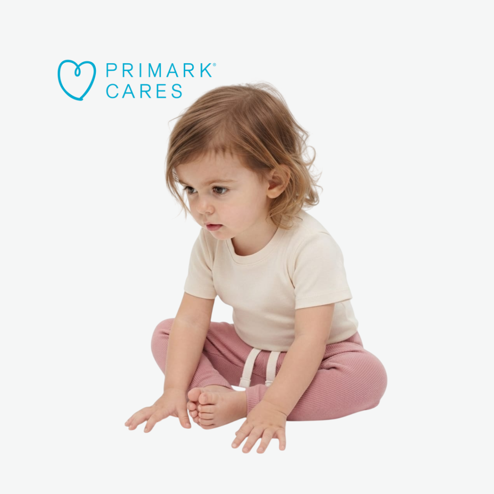 PRIMARK CARES DUSTY PINK RIBBED LEGGINGS