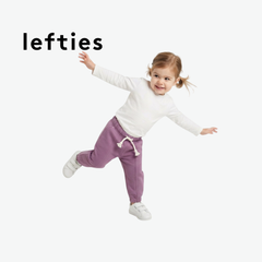 LEFTIES PURPLE SEAMED JOGGERS