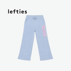 LEFTIES LIGHT BLUE STITCH GRAPHIC TROUSERS