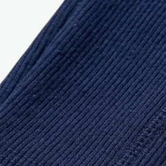 ZARA NAVY RIBBED WARM LEGGINGS