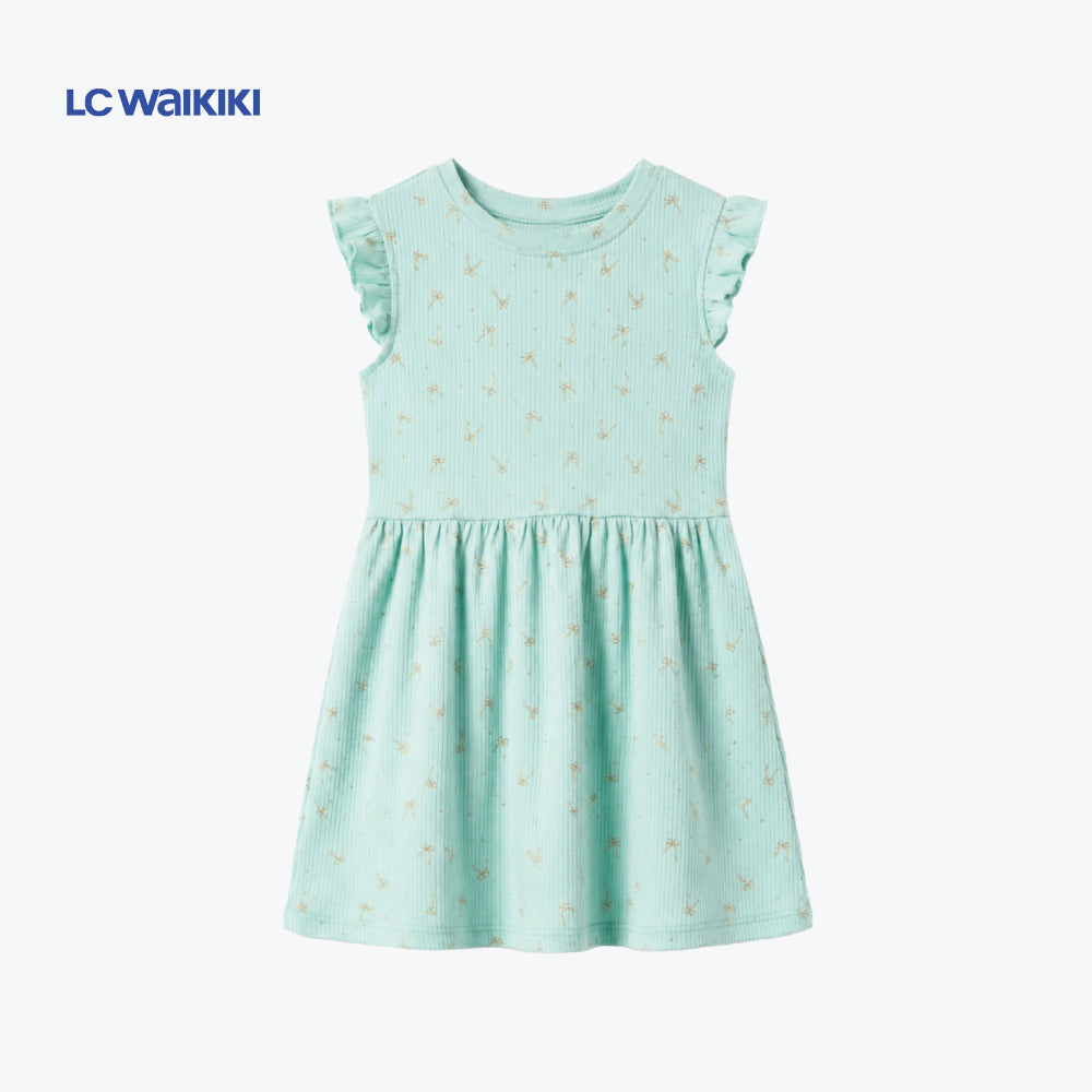 L.C. WAIKIKI TEXTURED COTTON JERSEY, SUPER STRETCHY, BREATHABLE, SUMMER PRINT