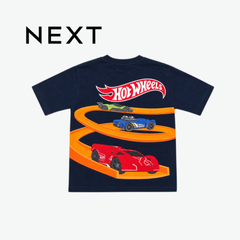 NEXT NAVY RACING TRACK T-SHIRT