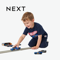 NEXT NAVY RACING TRACK T-SHIRT