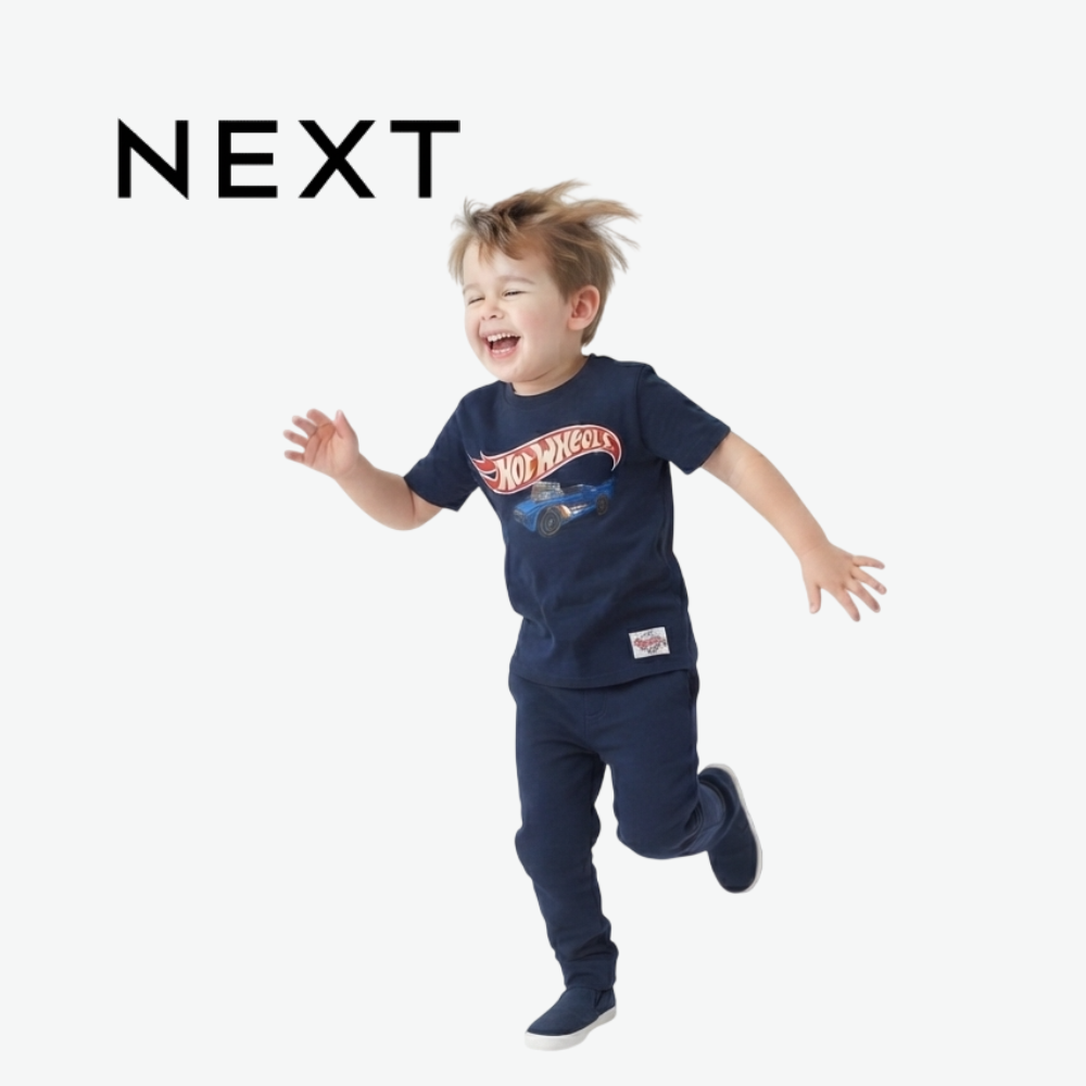 NEXT NAVY RACING TRACK T-SHIRT