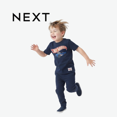 NEXT NAVY RACING TRACK T-SHIRT