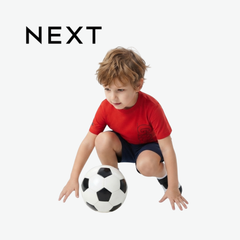 NEXT RED "GOAL" FOOTBALL TYPOGRAPHY T-SHIRT
