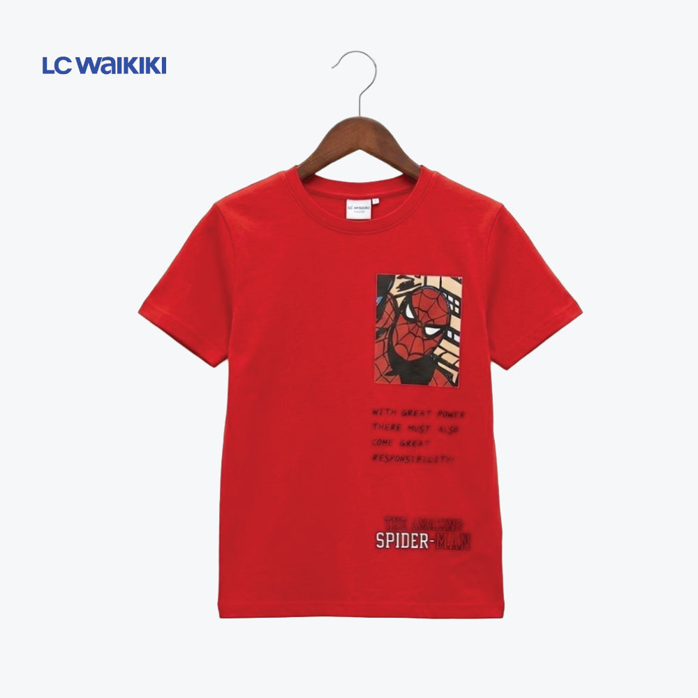 L.C. WAIKIKI T-SHIRT RED SPIDERMAN-1