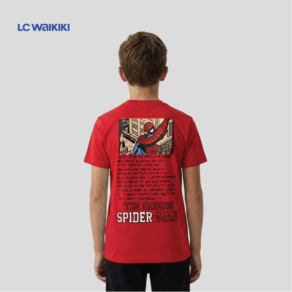 L.C. WAIKIKI T-SHIRT RED SPIDERMAN-1