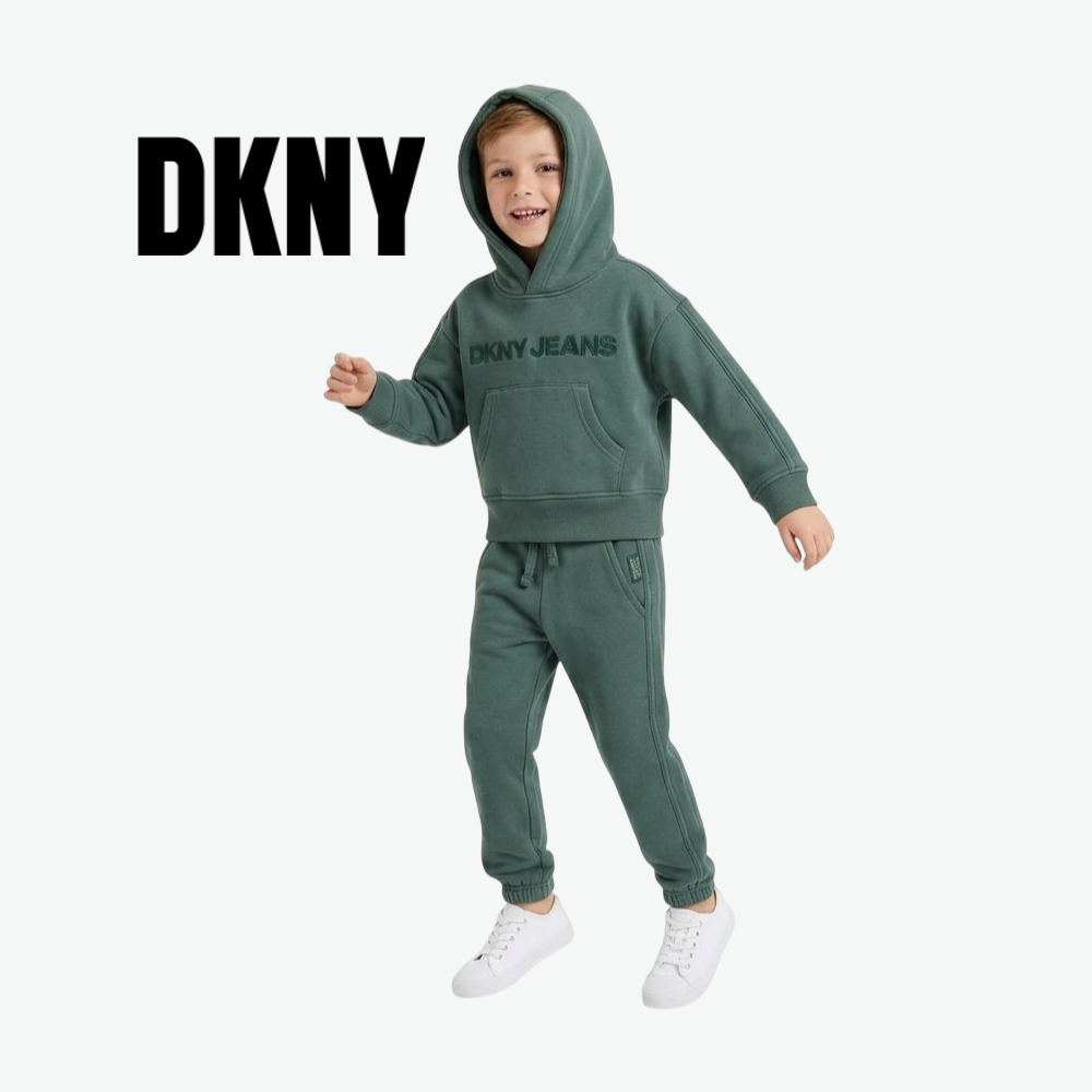 DKNY SAGE GREEN HOODIE AND JOGGER SET