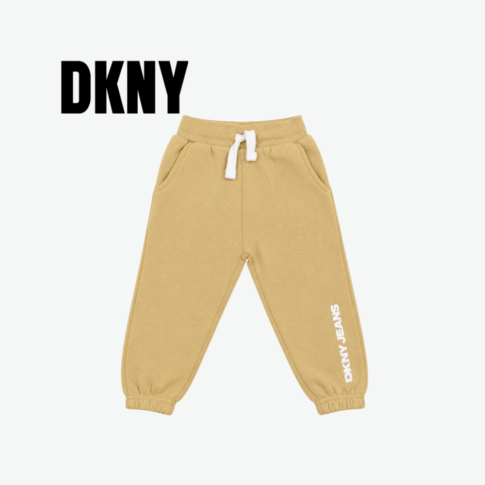DKNY LIGHT CAMEL SWEATSHIRT AND JOGGER SET
