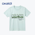 OKAIDI T-SHIRT BLUE BEACH