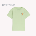 TOM TAILOR T-SHIRT LIGHT GREEN "SPORTY DUDE"