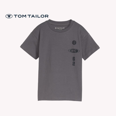 TOM TAILOR T-SHIRT CHARCOAL GREY "NYC 62"