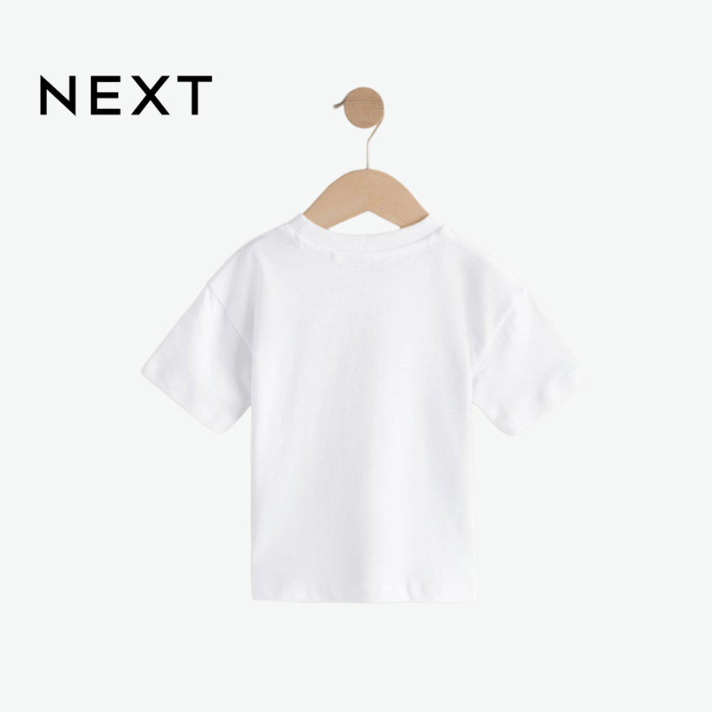 T-Shirt White With Palm Tree